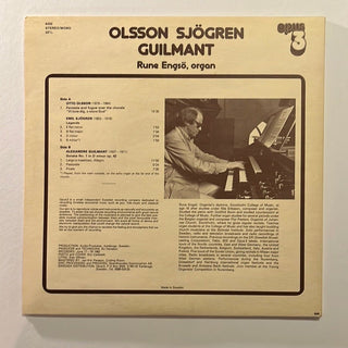 Olsson, Sjögren, Guilmant, Rune Engsö ‎– Olsson Sjögren Guilmant LP (NM) - schallplattenparadis