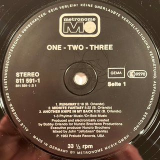 One-Two-Three ‎– One-Two-Three LP (VG) - schallplattenparadis