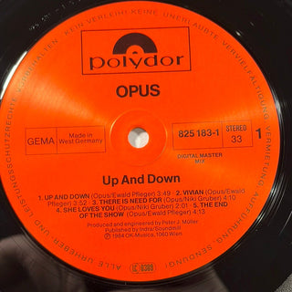 Opus ‎– Up And Down LP (NM) - schallplattenparadis