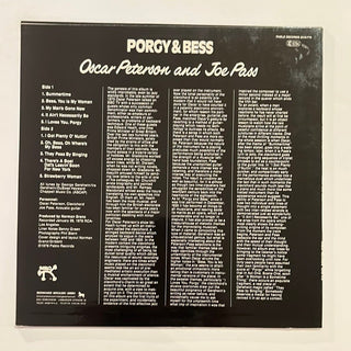 Oscar Peterson And Joe Pass – Porgy & Bess LP (VG) - schallplattenparadis