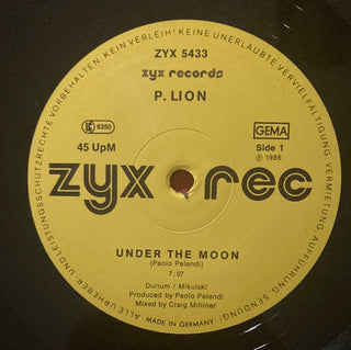 P. Lion - Under the Moon Maxi-Single (VG+) - schallplattenparadis