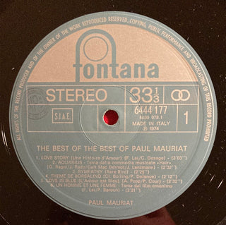 Paul Mauriat - The Best Of The Best Of Paul Mauriat LP (VG+) - schallplattenparadis