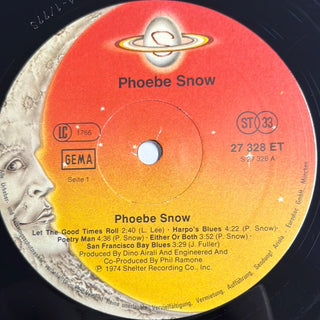 Phoebe Snow ‎– Phoebe Snow LP mit OIS (NM) - schallplattenparadis