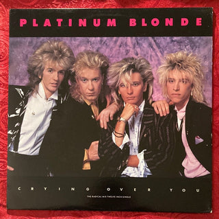 Platinum Blonde ‎– Crying Over You Maxi-Single (VG) - schallplattenparadis