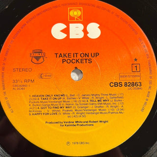 Pockets ‎– Take It On Up LP mit OIS (VG+) - schallplattenparadis