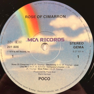 Poco ‎– Rose Of Cimarron LP (NM) - schallplattenparadis