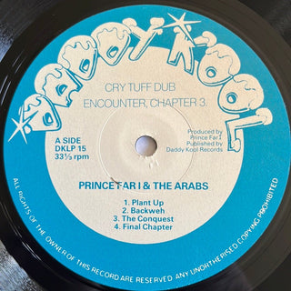 Prince Far-I And The Arabs ‎– Cry Tuff Dub Encounter Chapter III LP (VG) - schallplattenparadis