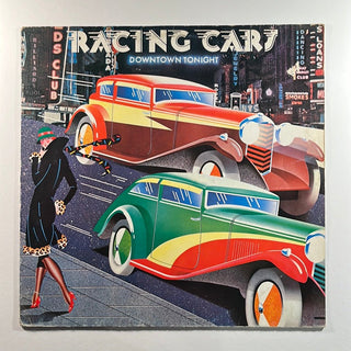 Racing Cars ‎– Downtown Tonight LP (VG) - schallplattenparadis