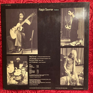 Ralph Towner - Solstice LP (NM) - schallplattenparadis