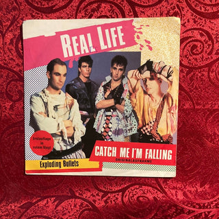 Real Life - Catch me I´m Falling Single (Red Vinyl) - schallplattenparadis