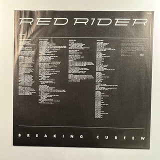 Red Rider ‎– Breaking Curfew LP mit OIS (VG+) - schallplattenparadis