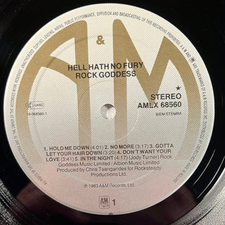 Rock Goddess ‎– Hell Hath No Fury LP (NM) - schallplattenparadis