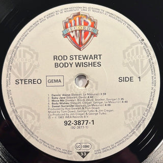 Rod Stewart ‎– Body Wishes LP mit OIS (NM) - schallplattenparadis