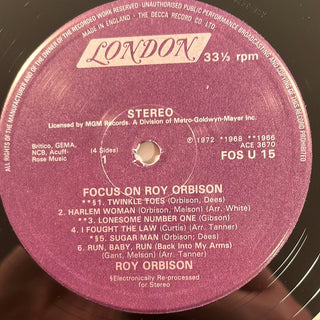 Roy Orbison – Focus On Roy Orbison Doppel LP (NM) - schallplattenparadis