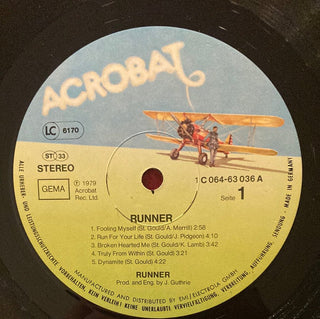 Runner ‎– Runner LP mit OIS (VG+) - schallplattenparadis