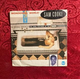 Sam Cooke - Wonderful World Single - schallplattenparadis