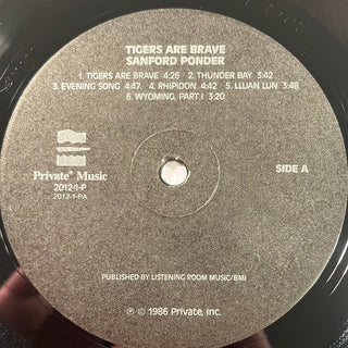 Sanford Ponder ‎– Tigers Are Brave LP (NM) - schallplattenparadis