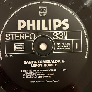 Santa Esmeralda Starring Leroy Gomez ‎– Don't Let Me Be Misunderstood LP (VG) - schallplattenparadis