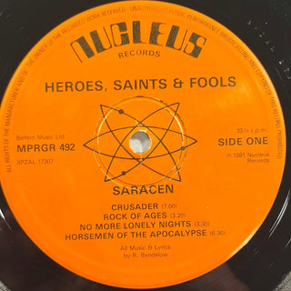 Saracen ‎– Heroes, Saints & Fools LP (VG+) - schallplattenparadis