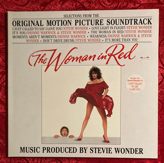 Selections from The Original Motion Picture Soundtrack - The Woman in Red -Stevie Wonder LP (VG) - schallplattenparadis