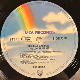 Sheena Easton ‎– The Lover In Me LP mit OIS (VG+) - schallplattenparadis