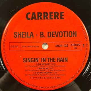 Sheila B. Devotion ‎– Singin' In The Rain LP (VG+) - schallplattenparadis