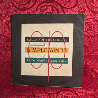 Simple Minds - Ballad of the Streets Single - schallplattenparadis