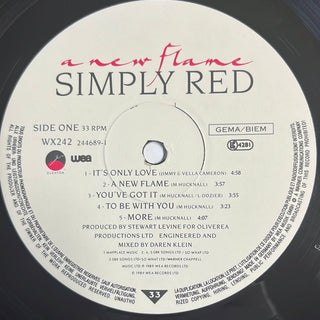 Simply Red ‎– A New Flame LP mit OIS (NM) - schallplattenparadis