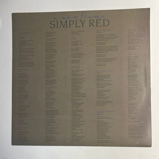 Simply Red ‎– A New Flame LP mit OIS (NM) - schallplattenparadis