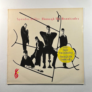 Spandau Ballet ‎– Through The Barricades LP mit OIS (VG+) - schallplattenparadis