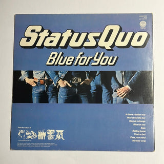 Status Quo ‎– Blue For You LP mit Beiblatt (NM) - schallplattenparadis