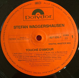 Stefan Waggershausen - Touche d Amour LP (VG) - schallplattenparadis