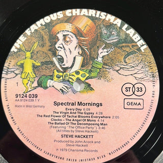 Steve Hackett ‎– Spectral Mornings LP (NM) - schallplattenparadis