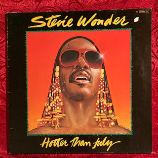 Stevie Wonder - Hotter than July LP mit OIS (VG+) - schallplattenparadis