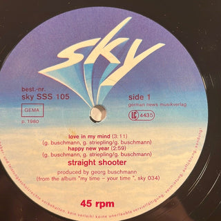 Straight Shooter ‎– Love In My Mind Maxi-Single (VG+) - schallplattenparadis