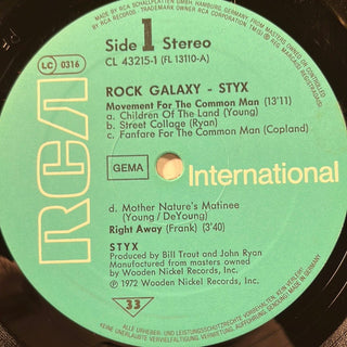 Styx ‎– Rock Galaxy Doppel LP (NM) - schallplattenparadis