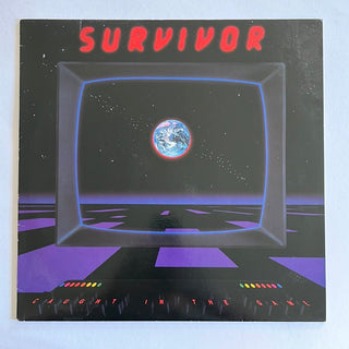 Survivor ‎– Caught In The Game LP mit OIS (VG+) - schallplattenparadis
