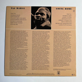 Taj Mahal ‎– Going Home LP (NM) - schallplattenparadis