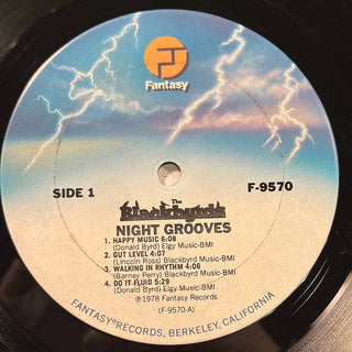 The Blackbyrds ‎– Night Grooves LP mit OIS (NM) - schallplattenparadis