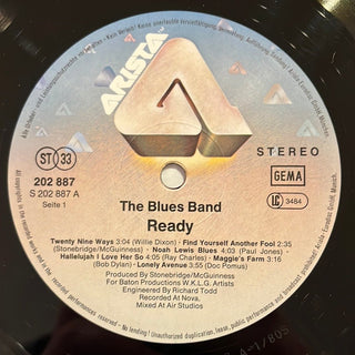 The Blues Band ‎– Ready LP (VG) - schallplattenparadis