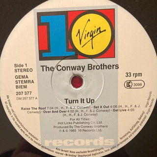 The Conway Brothers ‎– Turn It Up! LP (VG) - schallplattenparadis