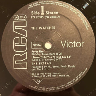 The Extras ‎– The Watcher 12" Vinyl (VG+) - schallplattenparadis