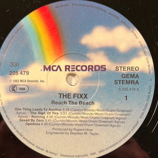 The Fixx ‎– Reach The Beach LP (VG+) - schallplattenparadis
