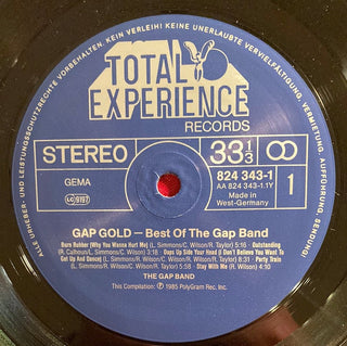 The Gap Band ‎– Gap Gold - Best Of The Gap Band LP (NM) - schallplattenparadis