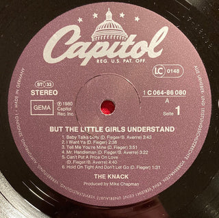 The Knack - But the Little Girls Understand LP mit OIS (VG) - schallplattenparadis