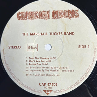 The Marshall Tucker Band ‎– The Marshall Tucker Band LP (VG+) - schallplattenparadis