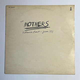 The Mothers ‎– Fillmore East - June 1971 LP (VG) - schallplattenparadis