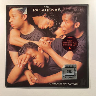 The Pasadenas ‎– To Whom It May Concern LP mit OIS (VG+) - schallplattenparadis