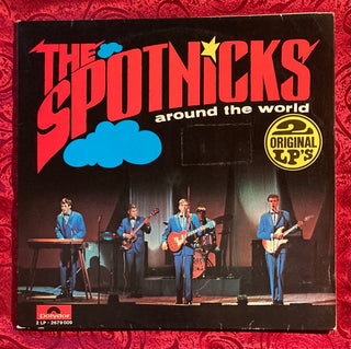 The Spotnicks - Around the World Doppel LP (VG) - schallplattenparadis