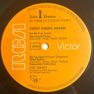 The Sweet ‎– Sweet Fanny Adams LP (NM) - schallplattenparadis